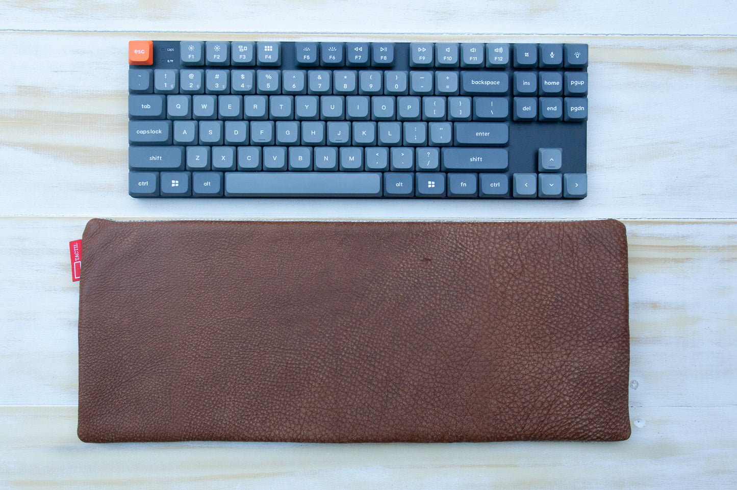 Typing wrist rest cushion, low profile