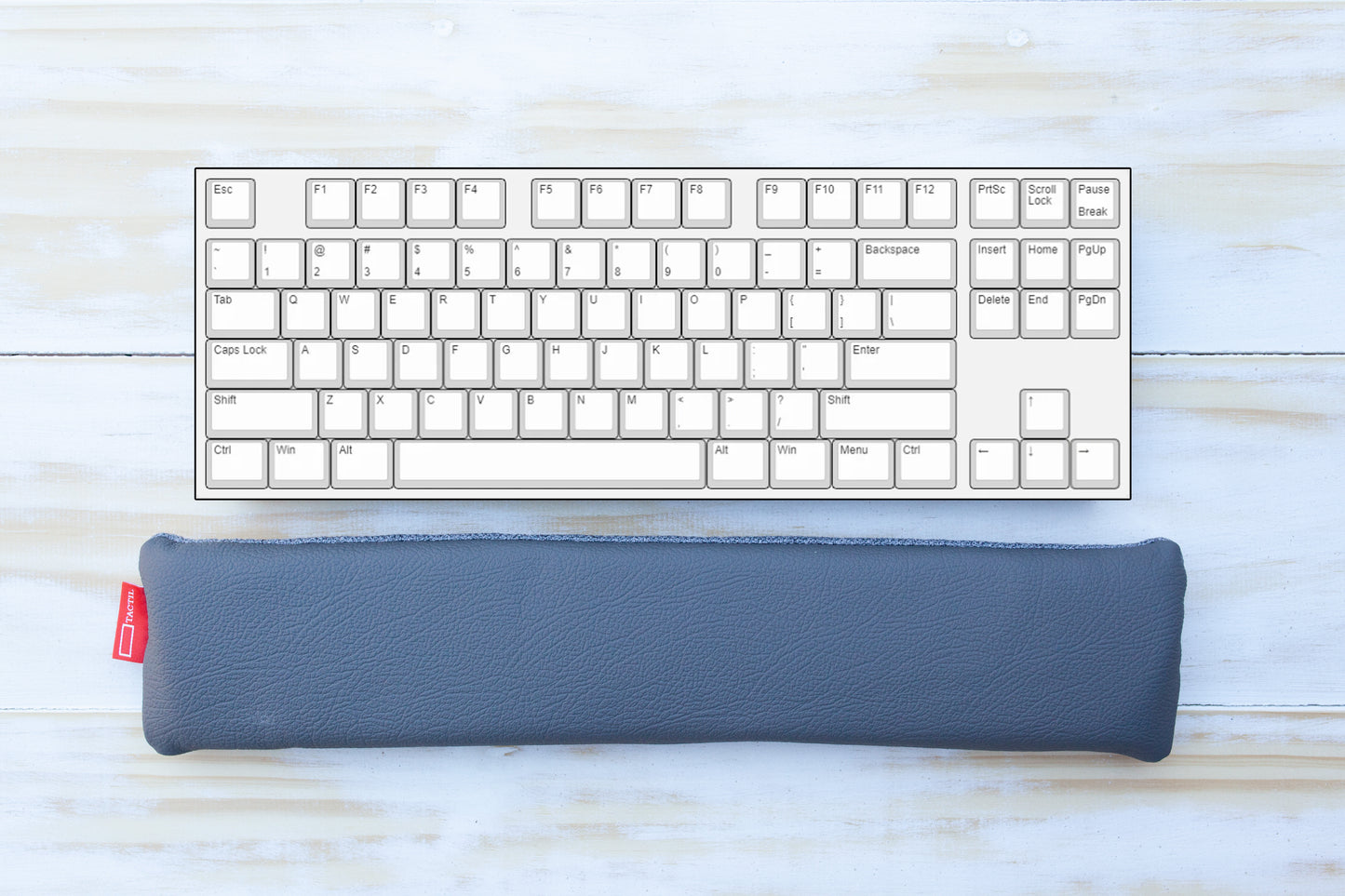 Typing wrist rest cushion, slim