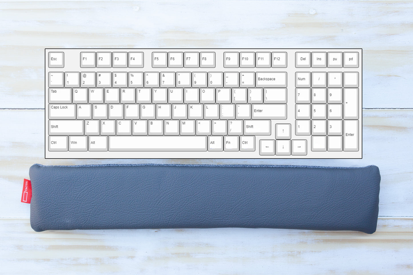 Typing wrist rest cushion, slim