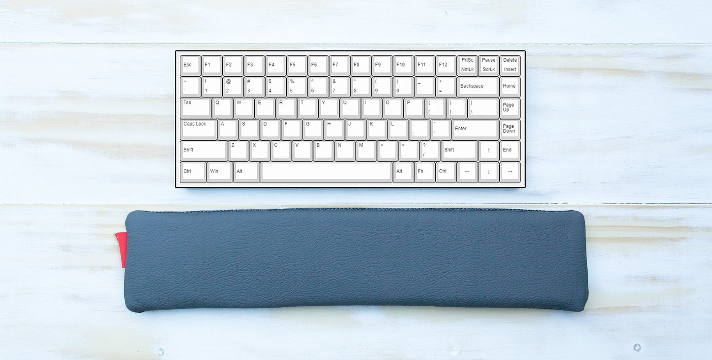 Typing wrist rest cushion, slim, low profile