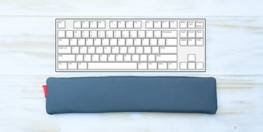 Typing wrist rest cushion, slim, low profile