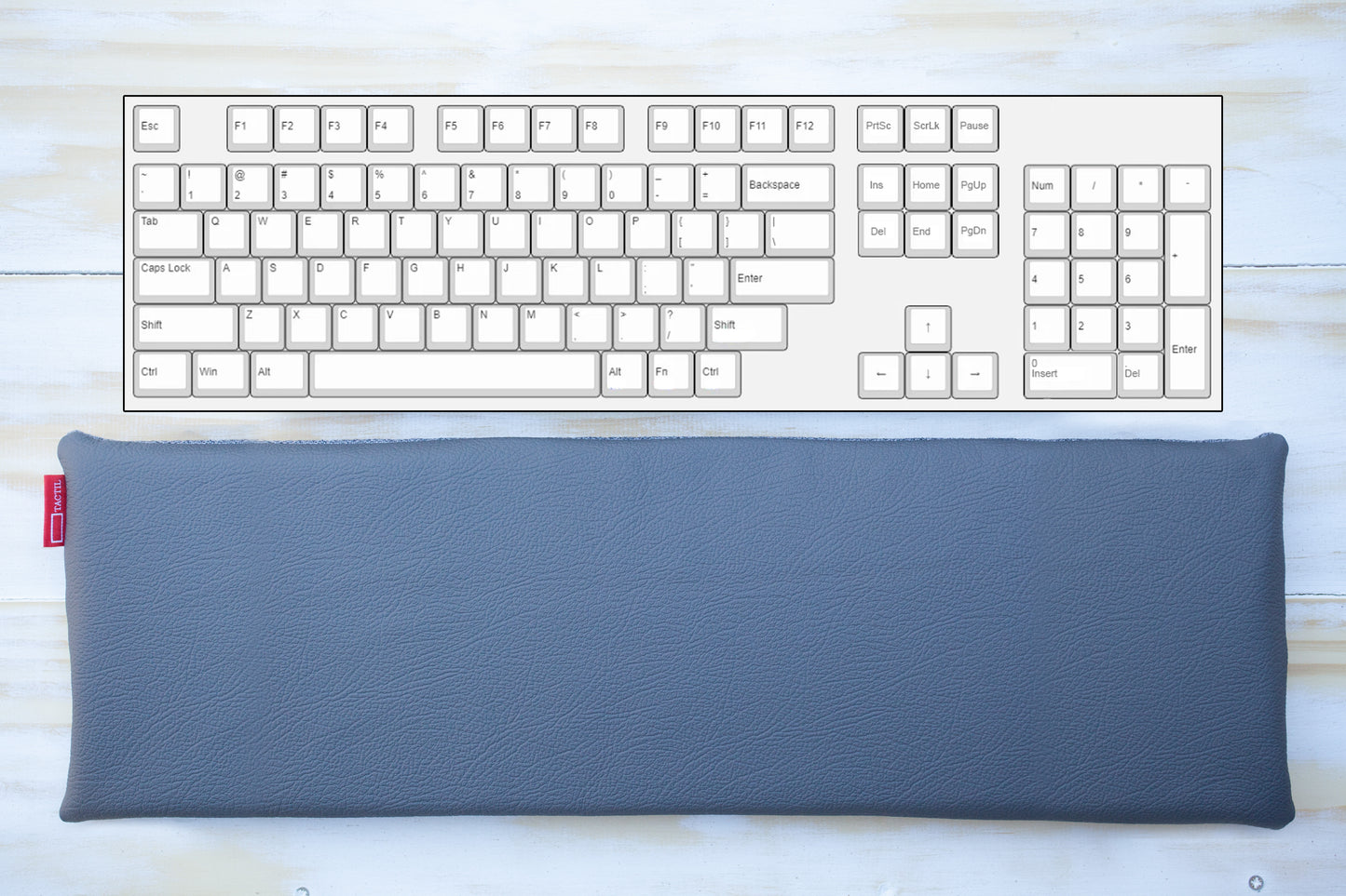 Typing wrist rest cushion, standard